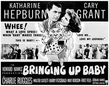 Bringing Up Baby 11x14 Photo Katharine Hepburn as Susan and Cary Grant as David picture