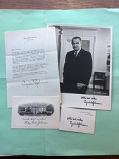 President Lyndon Johnson White House Ephemera Lot picture