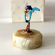 Looney Tunes Road Runner Stone Figurine Base Limited Edition 1022/1500 *Signed* picture