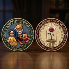 Garfield & The Beast: A Classic Tale Remembered Commemorative Coin 2026 picture