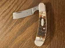 1989 Case XX 611098 Rogers Bone Razor w/ Damascus picture