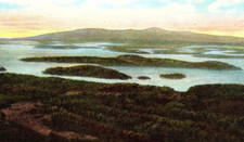 c1915 New Hampshire - Rattlesnake Island, Lake Winnepesaukee,  Mt Major, N.H. picture