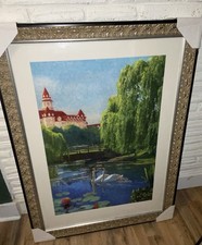 Authentic Disney World Grand Floridian Framed Art Work (Overstock) 