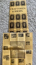 Vtg Cape Cod Craftsmen & shops Map 1960s Movement Jewelers Potters Wood Workers picture