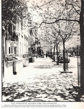 1939 New York City's Beautiful 70th St Italianate Architecture Vtg Mag Excerpt picture