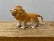 Vintage Antique German Porcelain Male Lion Figurine picture