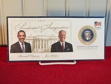 2013 USPS Presidential Inauguration Obama Biden Sealed Commemorative Souvenir picture