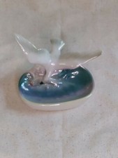 Vintage Ring/Trinket Dish Lustre Ware Diving Seagull picture