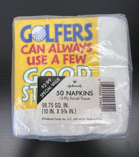 New Vintage Hallmark 50 Beverage Napkins 10