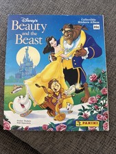 1991 Panini Disney Beauty and The Beast Sticker Album Complete Set picture