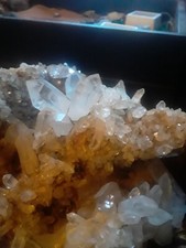 Beautiful giant clear quartz crystal, with multiple points picture