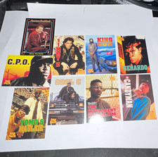 Topps 1991 Rappers, Rappers and Rappers 9-Card Lot Coolio Candyman picture