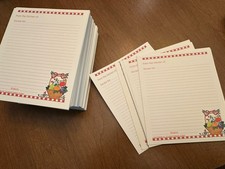 Lot of 40 , Vintage Blank Unused  Double Sided Recipe Cards Vegetables 3 x 5 picture