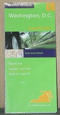 2003 Rand McNally Laminated Street Map of Washington DC picture