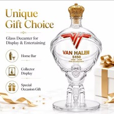 Van Halen Rock Band Liquor Whiskey Decanter Bottle New  Rare  picture