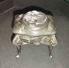 Art Nouveau Belgium JANCO antique trinket box miniature C 1890-1910 picture