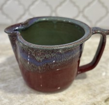 Drip Glazed Art Stoneware 7.5