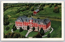 Anniston Alabama AL Margaret Barber Seminary Postcard c1940s picture