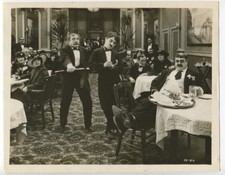 CHARLIE CHAPLIN The Rink 1917 ORIGINAL Mutual Films Co Photo Silent Film J2555 picture