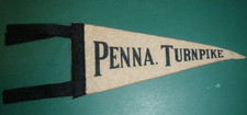 Vintage Felt Pennant Pennsylvania Penna Turnpike 9