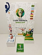 2019 Panini AMERICA BRAZIL CUP - HARD ALBUM + Complete Set Figures-Stickers  picture