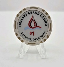 Firelake Grand Hotel Casino Shawnee Oklahoma $1 Casino Chip picture