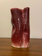 Handmade Wheel-Thrown Ceramic Glazed Vase picture