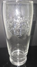 Rare Stella Artois Chalice Embossed Beer  Glass Conical Clear picture