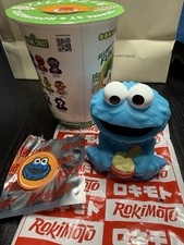 Rokimoto X Sesame Street Cookie Monster Open Box With Patch picture