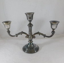VINTAGE SHERIDAN SILVER PLATED CANDLEABRA picture