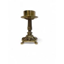 Bronze Candlestick 8.7 Inch for 3 Inch Candles picture