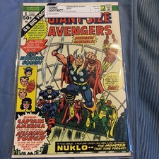 Giant Size Avengers #1 Comic CGC 9.4 White Pages, First Appearance of Nuklo picture