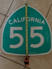 55 Vintage Retired California Freeway Sign picture