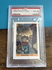 1936 Jolly Roger Cups Pirates Ransacking a Town #RASA PSA 8 Pirates picture