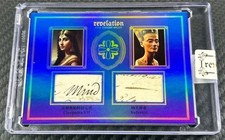 Cleopatra Nefertiti Dual Relic Card 2025 Revelation Egypt 40/75 picture