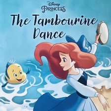 Disney Princess Mini Book The Little Mermaid Tambourine Dance 4-5/8” x3-7/8” picture