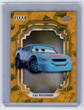 2024 Topps Chrome Disney #122 Cal Weathers Sapphire Gold #5/50 picture