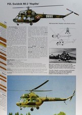 Mi-2 Mi 2 Hoplite Helicopter Picture Vintage Sheet Wall Art Decor      picture