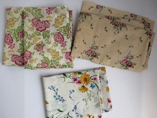 Vintage lot of 4 pillow cases Floral prints. Standard size picture