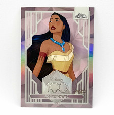2023 Topps Disney100 Chrome Pocahontas #55 Pink Refractor /399 picture