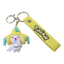 Pokemon Jirachi silicone keychain 3D Charm Keychain Keyring Brand New  picture