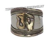 Om ring healing Ring yoga ring nepal ring Tibetan ring medicinal ring ADJ23 picture