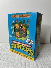 1989 Topps CASE PULL Teenage Mutant Ninja Turtles TMNT Series 1 Box 48 Wax Packs picture