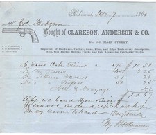 Richmond Importer Sends Invoice A Day After Lincoln's Election -- Secession Week picture