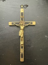 Antique Large Golgotha Crucifix Cross 7