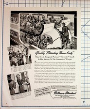 1944 Pullman Standard Thredex Coach Train Car WWII War Bonds Ad Ephemera picture