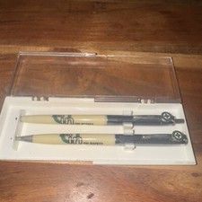 Vintage NSC a Green Cross For Safety Pen & Pencil Set In Original Case. picture