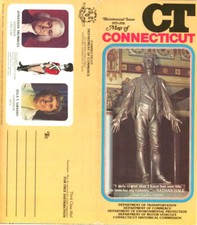 Vintage 1975-6 Connecticut Official Road Map from Dept. of Commerce picture