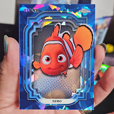 Topps 2024 Blue Topps Sapphire Pixar Nemo #105 Blue Prism Parallel Trading Card picture