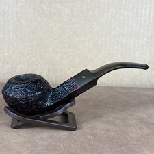2000 Becker & Musico 5 Years-5 Sandblast Bent Bulldog Estate Smoking Pipe Italy picture